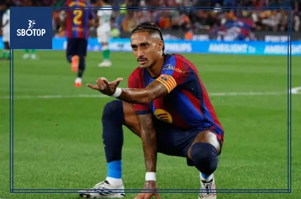 SBOTOP : Raphinha Wants New Barcelona Contract With Retirement Dream in Mind