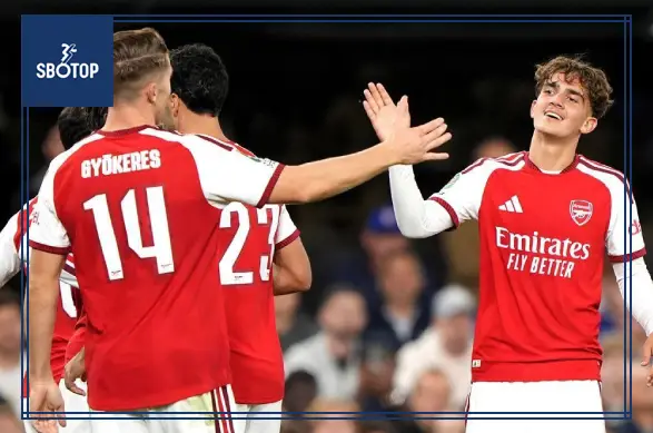 SBOTOP: Max Dowman Shines as Arsenal Triumphs 4-2 Over Ipswich Town