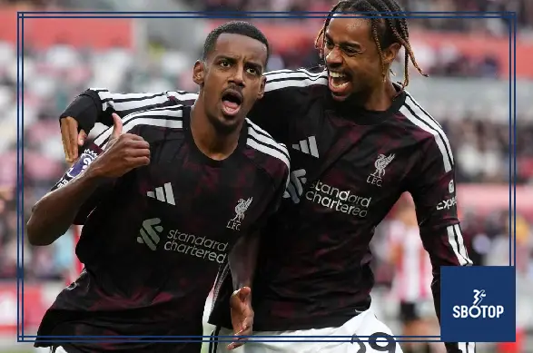 SBOTOP: Isak Completes Liverpool Fightback as Brentford’s Bright Start Ends in Nine-Man Defeat