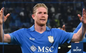 SBOTOP: De Bruyne’s Double Gives Napoli a Clear Edge as Frosinone Fall at the Maradona