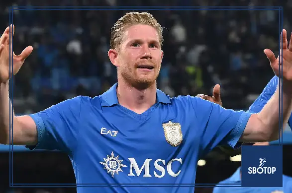 SBOTOP: De Bruyne’s Double Gives Napoli a Clear Edge as Frosinone Fall at the Maradona
