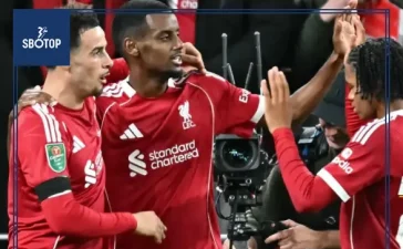 SBOTOP : Alexander Isak Delighted as Liverpool End Anfield Premier League Winless Run Against Brighton