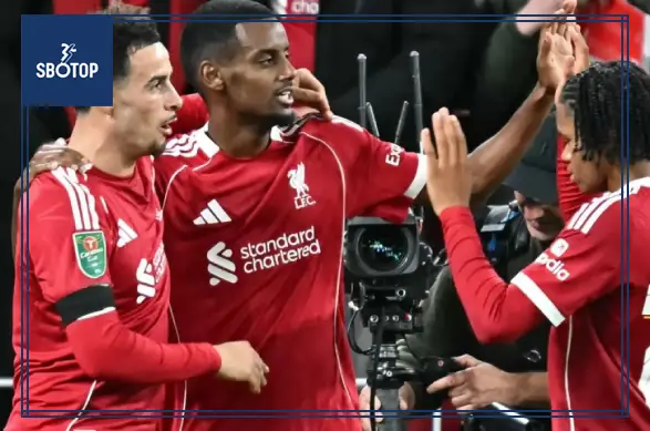 SBOTOP : Alexander Isak Delighted as Liverpool End Anfield Premier League Winless Run Against Brighton