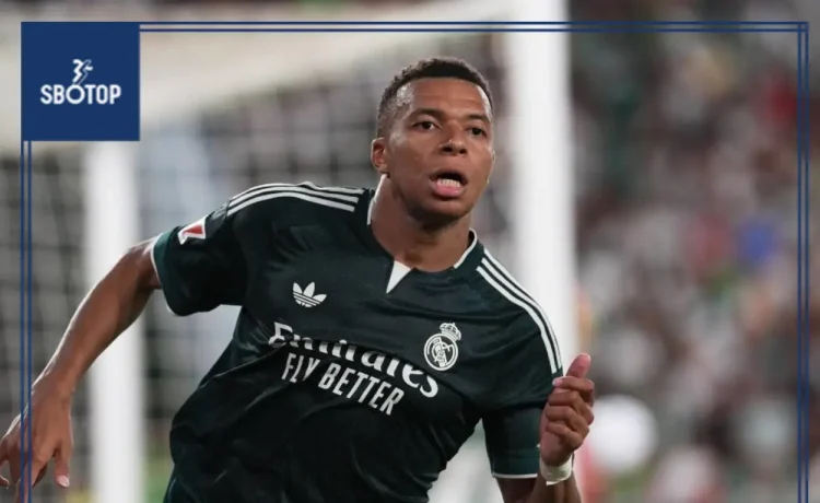 SBOTOP : Kylian Mbappe Returns to Real Madrid Training Ahead of Villarreal Clash