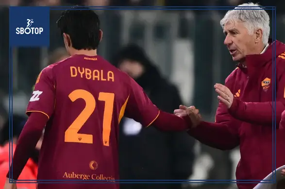 SBOTOP : Roma vs Slovan Bratislava Gasperini Demands Victory as Dybala Faces More Weeks Out