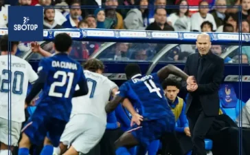 SBOTOP : Zinedine Zidane Refuses to Blame Kylian Mbappe After France Held by Italy